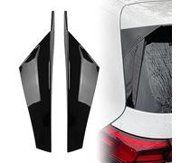 Jodriva For Golf, for 8 MK8 2020-2021 Car Rear Window Spoiler Side Wing Trim Cover Decoration Carbon Fiber/Gloss Black Rear Window Spoiler(Gloss black)