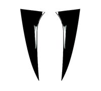 Jodriva For IX35 Tucson 2010-2017 Rear Window Trim Side Spoiler Wing Car Tailgate Trunk Shade Black Canard Splitter Cover Strip Rear Window Spoiler