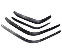 Jodriva For Jeep, Wrangler JL 2018-2023 Car Fender Flare Widen Trim Mudflaps Wheel Eyebrow Wider Extension Strip Wheel Arch Trim(LOWER FENDER)