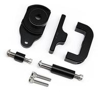 Jodriva For KAABO, for Mantis, 8/10, Electric Scooter CNC Stabilizer Damper Steering Mount Mounting Bracket Holder Support Kit Set Vibration Damper(BLACK 60 25cm)