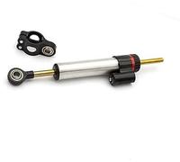 Jodriva For KAABO, for Mantis, 8/10, Electric Scooter CNC Stabilizer Damper Steering Mount Mounting Bracket Holder Support Kit Set Vibration Damper(BLACK 3)