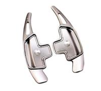 Jodriva for Mercedes-Benz, for A B C E GLE Class W176 W205 W246 C117 W218 Aluminum Car Steering Wheel Paddle Shifter Extension 2PCS Car Paddle Shift Extension Upgrade(Black Grey)