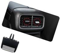 Jodriva For Mercedes-Benz, For Maybach, W167 GLE GLS Car Dash Left/Right Front Rear AC Air Vent Grille Tab Clip Air Vent Clip(BLACK Rear)
