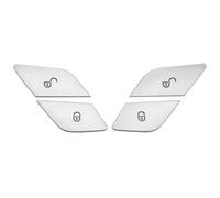 Jodriva For Mercedes-Benz, W213 W205 C E S class W222 GLC X253 2015-19 Car Front Door Lock Switch Unlock Button Sticker Trim cars styling Car Door Unlock Switch(4 pcs)