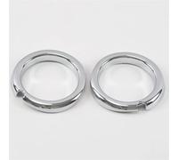 Jodriva For Mitsubishi, for Outlander 2016 2017 2018 2019 2020, Car Head Front Fog Light Lamp Frame Stick Styling ABS Cover Trim Car Fog Light Trim Cover