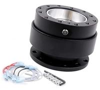 Jodriva For Momo, for Omp Sparco Steering Wheels 2.0 Quick Release Hub Adapter Snap off Boss Kit, for Car Wheel Hubs Car Steering Wheel Hub(Black)