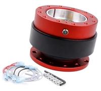 Jodriva For Momo, for Omp Sparco Steering Wheels 2.0 Quick Release Hub Adapter Snap off Boss Kit, for Car Wheel Hubs Car Steering Wheel Hub(Red)