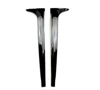 Jodriva For POLO, for MK6 2018-2020 Rear Window Trim Side Spoiler Wing Glossy Black Trunk Windshield Tail Gate Canard Air Cover Rear Window Spoiler