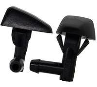 Jodriva, for Volvo, for S60, for V70 XC70 2Pcs Windshield Wiper Jet Washer Nozzle Windscreen Washer Wipers Parts Vehicle Fan Shaped Water Spray Windshield Washer Nozzle