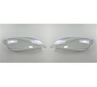 Jodriva, for VOLVO, V40 2013-2016 Front Headlamp Lamp Cover Transparent Headlight Shell Lens Headlight Lens Cover(BLACK 2PCS left and right)