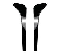 Jodriva For VW, for Tiguan, for Rline MK2 2017-2022 Rear Side Spoiler Wing Trim Trunk Window Edge Splitter Lip Windshield Shades Canard Rear Window Spoiler(Glossy Black)