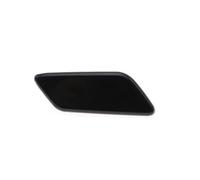 Jodriva Front Bumper Headlight Headlamp Washer Jet Spray Nozzle Cover Cap, for Toyota, for Land Cruiser, PRADO 150 LC150 2017 2018 2019 2020 Headlight Washer Cover(Black SET)