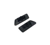 Jodriva Front Bumper Headlight Washer Spray Nozzle Cover Headlamp Washer Jet Cap, for Mitsubishi, for Outlander XL 2006-2010 Headlight Washer Nozzle Cover(BLACK Right side RH)