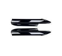 Jodriva Front Bumper Lip Splitter Flap, for, 3 Series E90 E91 M-Tech 320i 330i 2005-2008 Body Kit Corner Exterior Sport Accessories Front Spoilers Front Spoiler(BLACK Gloss Black)