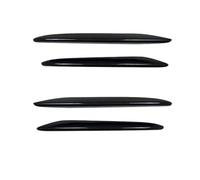 Jodriva Front Bumper Lip Splitter Fog Lamp Grille Cover Trim Spo, for, Accessories E Class W213 E200 E260 E300 2016-2020 Front Spoilers Front Spoiler(BLACK Carbon Look-01)