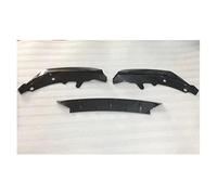 Jodriva Front Bumper Lip Spoiler Side Lower Splitters Body Kit For 2021, for, 4 Series G22 G23 430i Coupe M Performance Car Accessories Front Spoilers Front Spoiler(BLACK Carbon Fiber Look)