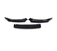 Jodriva Front Bumper Lip Spoiler Side Splitter Canards Deflector Diffuser Body Kit Guards, for, A4 B8.5 2013-2016 Car Accessories Front Spoilers Front Spoiler(BLACK Carbon Fiber Look)