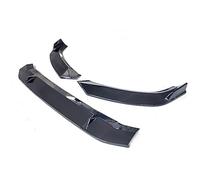 Jodriva Front Bumper Lip Spoiler Side Splitter Diffuser Cover, for, A4 B9 Sedan 2017 2018 Body Kit Deflector Guard Car Accessories Front Spoilers Front Spoiler(BLACK Bright Black)