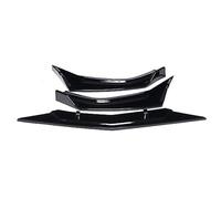 Jodriva Front Bumper Lip Spoiler Side Splitters Diffuser Body Kit Guards, for Civic, 2016-2020 10th Gen Sedan ONLY Car Accessories Front Spoilers Front Spoiler(BLACK Gloss Black)