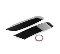 Jodriva Front Bumper Side Air Vent Splitter Lip Canard Eyelid Trim Intake Frame Upper Spoiler Cover, for, F80 M3 F82 F83 M4 2014-2019 Front Spoilers Front Spoiler(BLACK Glossy Black)