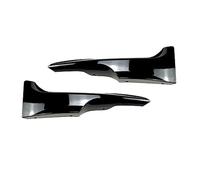 Jodriva Front Bumper Splitter Canards Cover Spoiler, for, 3 Series E92 E93 M-Tech 2006-2009 Body Kit Coupe 2-Door Car Accessories Front Spoilers Front Spoiler(BLACK Glossy Black)