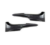Jodriva Front Bumper Splitter Canards Cover Spoiler, for, 3 Series E92 E93 M-Tech 2006-2009 Body Kit Coupe 2-Door Car Accessories Front Spoilers Front Spoiler(BLACK Carbon Fiber Look)