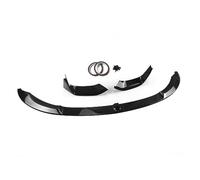 Jodriva Front Bumper Spoiler Lip Blade+Lower Side Air Vent Hood Cover Splitter Kit, for, F80 M3 F83 F82 M4 2015-2020 Only Black Gloss Front Spoilers Front Spoiler(BLACK Carbon Fiber Look)