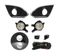 Jodriva Front Fog Lamp, for Chevrolet, for Chevy, Spark 2013 2014 2015 LED DRL Daytime Running Light With Harness Accessories Fog Lamp Car Fog Light Assembly