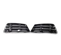 Jodriva Front Left Right Bumper Fog Light Lamp Grilles Car Accessories, For Audi A4 B9 2016 2017 2018, 8W0807681R 8W0807682R front lamp grill(Plating-1Pair)