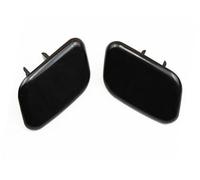 Jodriva Front Left Right HeadLight Head Light Washer Spray Nozzle Cover Cap, for Hyundai, for Santa Fe IX45 Headlight Washer Nozzle Cover(BLACK Pair)