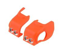 Jodriva Front Left Right Lower Fork Leg Shoe Protector Guard, for Husqvarna, 125 200 250 300 350 400 450 501 TE FE TX FX TC FC 2016-2021 Motorcycle Front Fork(Orange)
