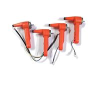 Jodriva Front Rear Foldable Arm With Brushless Motor, for L900 Pro GPS 4K Professional HD WIFI FPV Drone Fpv Quadcopter Spare Arm(4pcs orange arm)