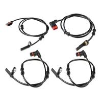 Jodriva Front Rear Left Right ABS Sensor, for, W203 A209 R171 2035400417 2035401317 2035401417 Engine Rpm Sensor(BLACK 4PCS)