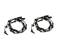 Jodriva Front Rear Left Right ABS Wheel Speed Sensor, for Jeep, Wrangler 2007-2017 68003281AA 52125003AB Engine Rpm Sensor(BLACK 2 Front Left Right)
