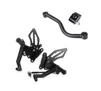 Jodriva G 310 R Motorcycle Footrest Rear Passenger Footpeg Pedal Foot Peg Rearset Rear Set Mount Holder, for BMW, G310R 2017 2018 Black Motorcycle Foot Peg(Black)