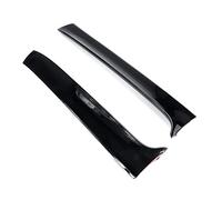Jodriva Gloss Black/Carbon Look Rear Window Side Spoiler Canard Canards Splitter Glossy, for Golf 7 R Variant Wagen 2014 2015 16-2017 Rear Window Spoiler(Gloss Black)