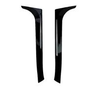 Jodriva Glossy Black Rear Window Side Wing Roof Spoiler Splitter Stickers Trim Cover, for Golf 6, for MK6 Rear Window Spoiler