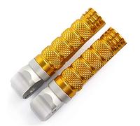 Jodriva GSX-R750 GSX-R600 GSX-R1000 2009-2014 Motorcycle Rear Foot Pegs Footrest Adapter Rider/Passenger Footpegs Accesstorie Motorcycle Foot Peg(Gold)