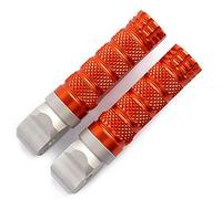 Jodriva GSX-R750 GSX-R600 GSX-R1000 2009-2014 Motorcycle Rear Foot Pegs Footrest Adapter Rider/Passenger Footpegs Accesstorie Motorcycle Foot Peg(Orange)