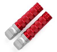 Jodriva GSX-R750 GSX-R600 GSX-R1000 2009-2014 Motorcycle Rear Foot Pegs Footrest Adapter Rider/Passenger Footpegs Accesstorie Motorcycle Foot Peg(Red)