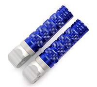 Jodriva GSX-R750 GSX-R600 GSX-R1000 2009-2014 Motorcycle Rear Foot Pegs Footrest Adapter Rider/Passenger Footpegs Accesstorie Motorcycle Foot Peg(Blue)