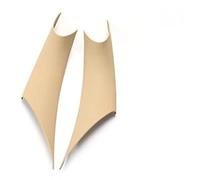Jodriva Interior Inside Door Handle 2PCS Car Interior Door Panel Handle Inner Pull Protective Cover Trim Black, for BMW, 3/GT 4 Series F30 F35 2012-2018 Car Door Handle Sticker(Beige)