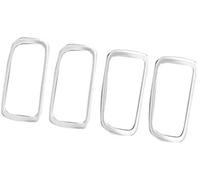 Jodriva Interior Inside Door Handle 4pcs Stainless Steel Interior Door Handle Decoration Frame Sticker Case, for Mitsubishi, for Outlander 2013-2019 Car-Styling Car Door Handle Sticker