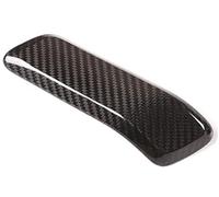Jodriva Interior Inside Door Handle, for Land, for Rover, for Defender 90 110 2020-2021 Inner Door Handle Cover Real Carbon Fiber Car Decoration Accessories Car Door Handle Sticker(BLACK For 90)