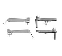 Jodriva Left Right Front Rear Motor Arm Body Shell Upper Middle Bottom Shell Replacement Spare Parts, for Mavic, Air 2 Drone Arm Replacement(Arm 4 in 1 set)