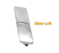 Jodriva Left Right Interior Door Lock Unlock Switch Buttons, for Mercedes-Benz, C A B GLK E GLE Class C204 GLK204 W212 W207 W166 W176 W246 Car Door Unlock Switch(Silver Left)