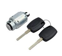 Jodriva Metal Front Bonnet Hood Release Lock Assembled Repair Kit Latch with 2 Keys, for Ford, for Focus, MK2 2004-2012 1355231 Car Bonnet Lock(B)