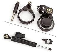 Jodriva Motorcycle Aluminums Stabilizer Mounting Kit, GSXR600 GSXR750 2006-2010/2009 GSXR1000 2007-2008/2007 Motorcycle Ride Control Unit(BLACK 8)