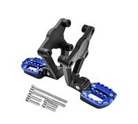 Jodriva Motorcycle Footrest Passenger Rear Foot Pegs Rest Footpegs X ADV X-ADV 750 2017 2018 2019 2020 XADV 750 Accessories Motorcycle Foot Peg(Blue)