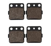 Jodriva Motorcycle Front And Rear Brake Pads, for ATC200 ATC 200 1986 1987 ATC250 250 1983 1984 ATV Motorcycle Brake Pads(2pcs)